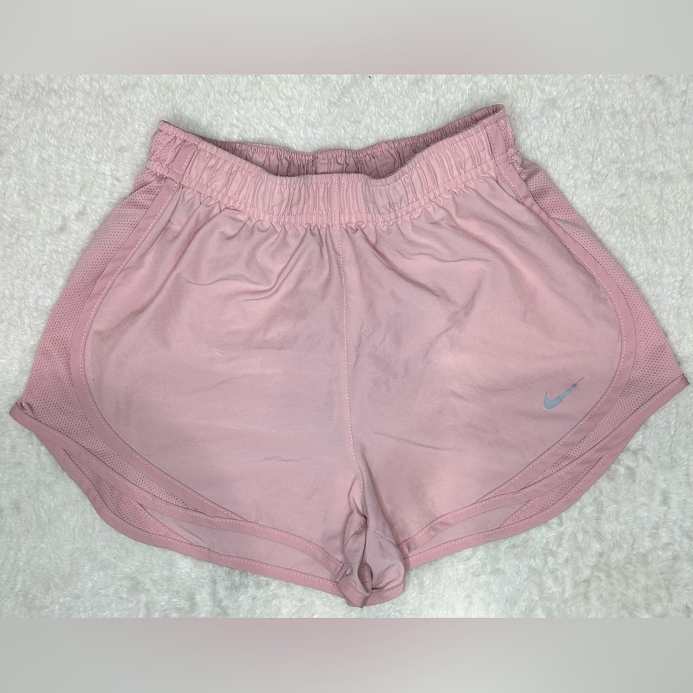 Nike Women's Soft Pink Athletic Running Shorts